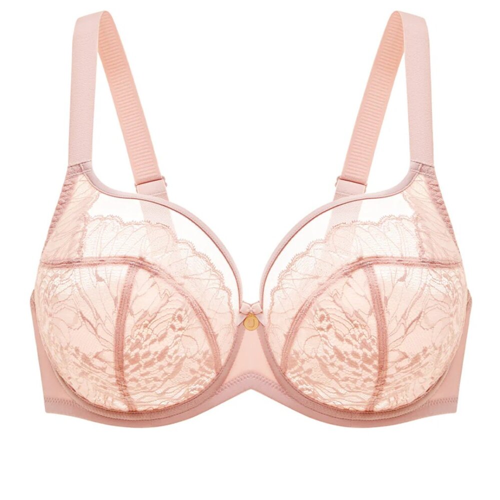 NWT New Anya Understance Powder Pink 38DDD aka 38F Bra